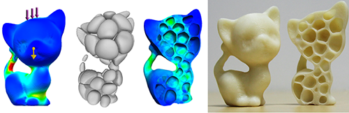 Build-to-Last: Strength to Weight 3D Printed Objects